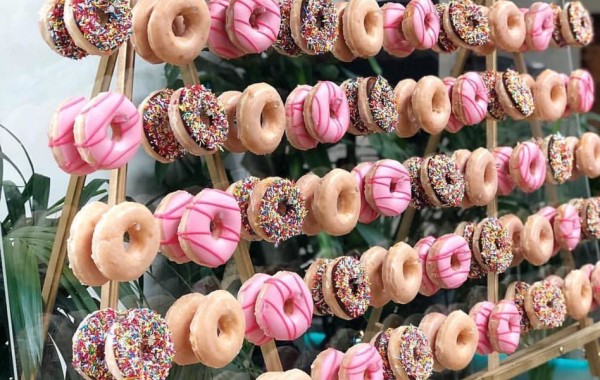 Parede de Donuts