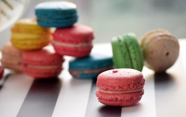 Carrinho de Macarons