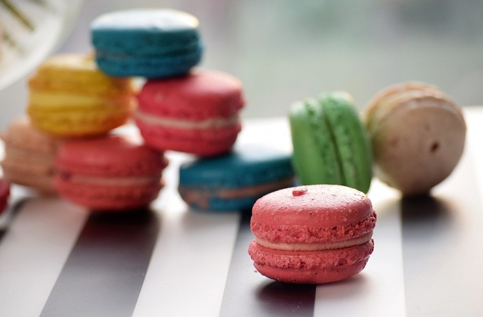 Carrinho de Macarons