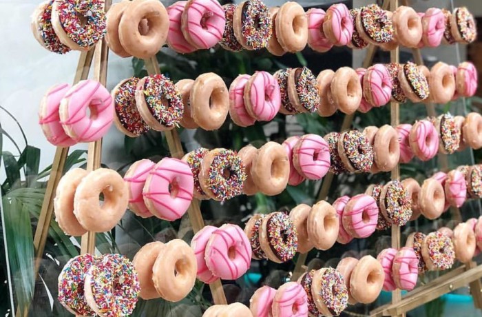 Parede de Donuts