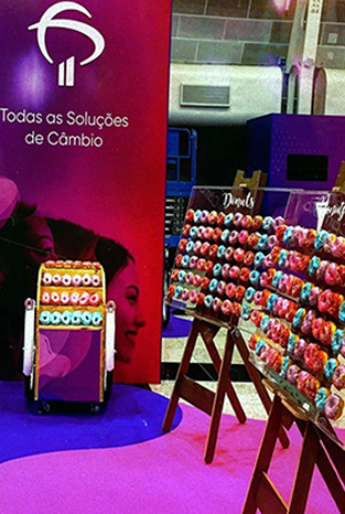 donuts para feiras de negócios